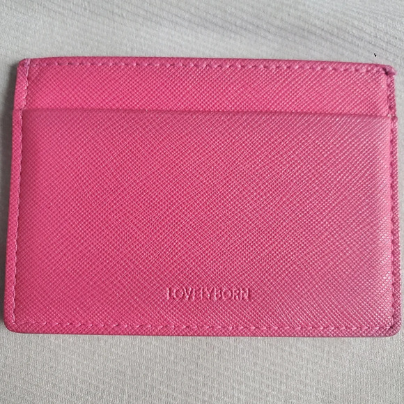 Pink credit card holder - Picture 2 of 3